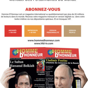 Abonnez vous à Homme d'Honneur Magazine